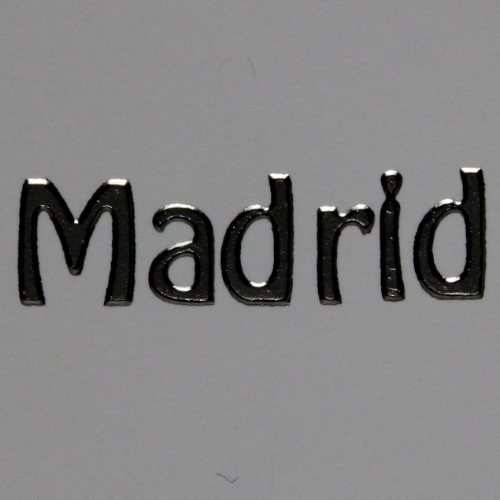 Schriftart Madrid
