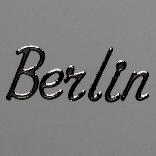 Schriftart Berlin